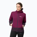 Jack Wolfskin Eagle Peak jachetă de ploaie pentru femei violet 1113004_1014