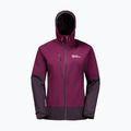 Jack Wolfskin Eagle Peak jachetă de ploaie pentru femei violet 1113004_1014 7