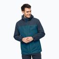 Jack Wolfskin jachetă de ploaie pentru bărbați Taubenberg albastru 1115311_4133_006 5