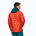 Jack Wolfskin bărbați Alpspitze Down Hoody jachetă cu glugă jachetă de jachetă de jachetă portocalie 1206771_3017 2
