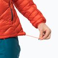 Jack Wolfskin bărbați Alpspitze Down Hoody jachetă cu glugă jachetă de jachetă de jachetă portocalie 1206771_3017 4