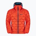 Jack Wolfskin bărbați Alpspitze Down Hoody jachetă cu glugă jachetă de jachetă de jachetă portocalie 1206771_3017 7