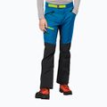 Pantaloni de schi Alpspitze albastru-negru pentru bărbați Jack Wolfskin 1507511