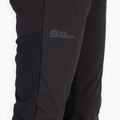 Pantaloni softshell pentru femei Jack Wolfskin Stollberg negri 1507721 7