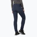 Pantaloni softshell pentru feme Jack Wolfskin Geigelstein Slim night blue 2