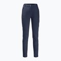 Pantaloni softshell pentru feme Jack Wolfskin Geigelstein Slim night blue 7