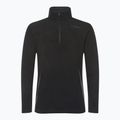 Jack Wolfskin bluză de bărbați fleece Sweatshirt Taunus HZ negru 1709522_6000_002 4