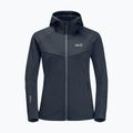 Pulover pentru femei Jack Wolfskin Hydro Grid Fleece gri 1709911 9
