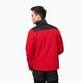 Jack Wolfskin bărbați Dna Grizzly fleece sweatshirt roșu 1709982 2