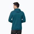 Bărbați Jack Wolfskin Hydro Grid Hydro Grid Hooded FZ fleece sweatshirt albastru 1710002 2