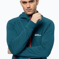 Bărbați Jack Wolfskin Hydro Grid Hydro Grid Hooded FZ fleece sweatshirt albastru 1710002 3