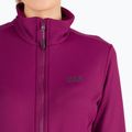 Jack Wolfskin hanorac pentru femei Peak Grid Fleece violet 1710351 6
