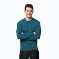 Jack Wolfskin tricou trekking bărbați cu mânecă lungă Infinite LS albastru 1808311