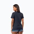 Tricou de trekking pentru femei Jack Wolfskin Essential night blue 2