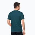 Bărbați Jack Wolfskin Hiking Graphic T-shirt albastru 1808761_4133 2