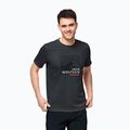 Bărbați Jack Wolfskin Hiking Graphic tricou gri 1808761_6230