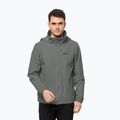 Jack Wolfskin jachetă de ploaie Stormy Point 2L pentru bărbați, verde 1111142