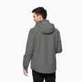 Jack Wolfskin jachetă de ploaie Stormy Point 2L pentru bărbați, verde 1111142 2