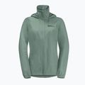 Jack Wolfskin jachetă de ploaie Stormy Point 2L pentru femei, verde 1111202 10