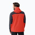 Jack Wolfskin Go Hike jachetă de ploaie pentru bărbați Go Hike roșu 1114051 2