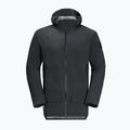 Jack Wolfskin jachetă de ploaie pentru bărbați Goldgewann Parka negru 1115741_6350_003 8