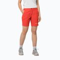 Pantaloni scurți de trekking pentru femei Jack Wolfskin Hilltop Trail portocalii 1505462