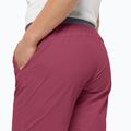 Pantaloni scurți de trekking pentru femei Jack Wolfskin Hilltop Trail roșii 1505462 4