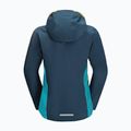 Jack Wolfskin Active Hike jachetă de ploaie pentru copii albastru marin-verde 1609251 2