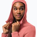 Bluză de trekking pentru femei Jack Wolfskin Modesto Hooded roză 1706254 3