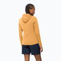 Bluză de trekking pentru femei Jack Wolfskin Modesto Hooded galbenă 1706254 2