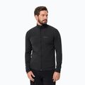 Jachetă de trekking pentru bărbați Jack Wolfskin Prelight FZ Black 1711001