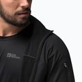 Jachetă de trekking pentru bărbați Jack Wolfskin Prelight FZ Black 1711001 4