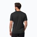 Tricou de trekking pentru bărbați Jack Wolfskin Tech negru 1807072 2