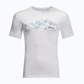 Tricou de trekking pentru bărbați Jack Wolfskin Peak Graphic alb 1807183 4