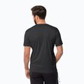 Tricou de trekking pentru bărbați Jack Wolfskin Peak Graphic negru 1807183 2
