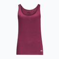 Tricou de trekking pentru femei Jack Wolfskin Pack & Go Tank roșu 1807283 3