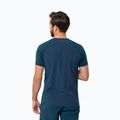 Tricou de trekking pentru bărbați Jack Wolfskin Prelight Pro bleumarin 1809251 2