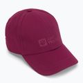 Șapcă Jack Wolfskin Baseball roșie 1900673