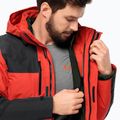 Jack Wolfskin jachetă de ploaie Jasper 3in1 roșu puternic pentru bărbați Jack Wolfskin 7