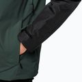 Jack Wolfskin jachetă de ploaie Jasper 3in1 pentru bărbați, negru măsliniu 7