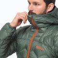 Jack Wolfskin Alpspitze Alpspitze Down Hoody haina de schi pentru bărbați verde acoperire 4