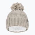 Căciulă de iarnă pentru femei Jack Wolfskin Highloft Knit Beanie gri prăfuit 2