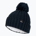 Căciulă de iarnă pentru femei Jack Wolfskin Highloft Knit Beanie albastru noapte 5