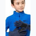 Mănuși de trekking pentru copii Jack Wolfskin Fleece Glove night blue 2