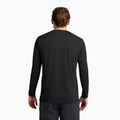 Longsleeve termoactiv pentru bărbați Jack Wolfskin Sky Thermal black 3