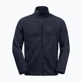Hanorac pentru bărbați Jack Wolfskin Winterstein Fz night blue 6