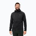 Geacă hibrid pentru bărbați Jack Wolfskin Alpgrat Pro Ins Fz negru