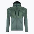 Geacă hibrid pentru bărbați Jack Wolfskin Alpgrat Pro Ins Fz verde gard viu 5