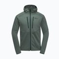 Geacă hibrid pentru bărbați Jack Wolfskin Alpgrat Pro Ins Fz verde gard viu 8
