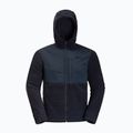 Hanorac pentru bărbați Jack Wolfskin Felslicht Hooded night blue 8
